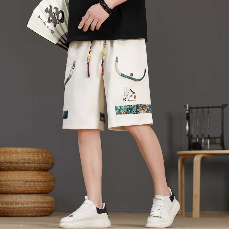 Urban Ethnic Fashion - Buz İpeği Erkek Şort Pantolon 2025