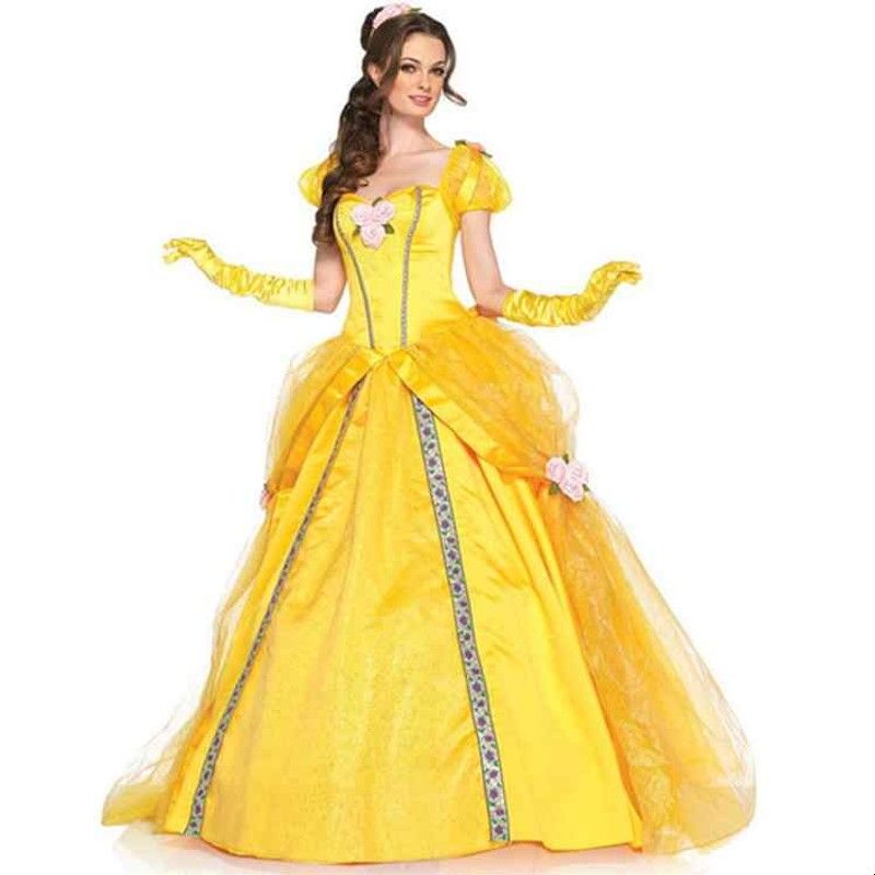 Ethnic Wear Fashion Designer - Yetişkin Cadılar Bayramı Prenses Elbisesi Cosplay