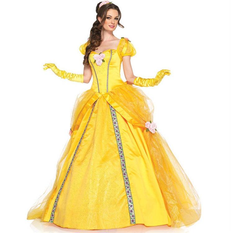 Ethnic Wear Fashion Designer - Yetişkin Cadılar Bayramı Prenses Elbisesi Cosplay