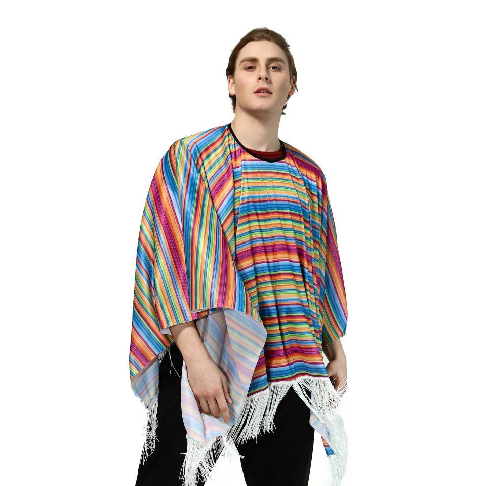 Ethnic Fashion Brand - Yetişkin Cadılar Bayramı Pelerini Etnik Sahne