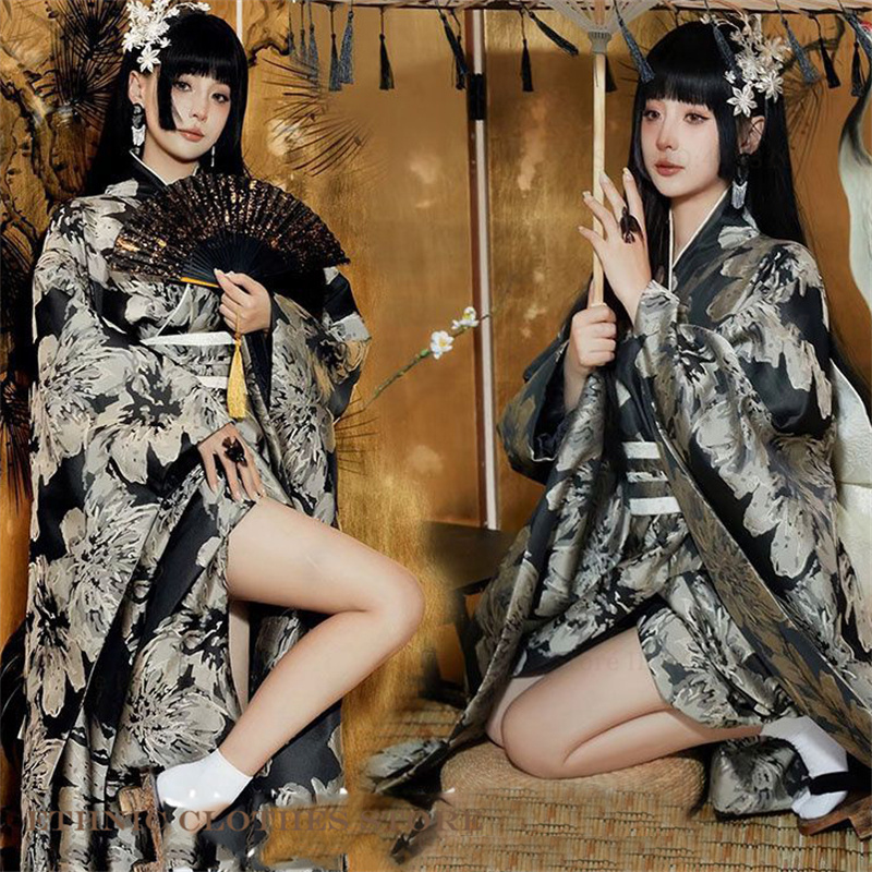 Ethnic Fashion Photography - Japon Geleneksel Kimono Cosplay Yukata Geyşa