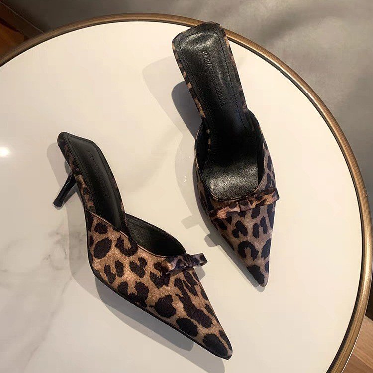kadın leopar desenli sivri uçl - Ethnic And Fashion incelemesi ve fiyatı