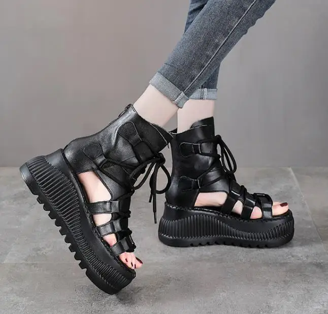 8CM etnik inek hakiki deri aya - Ethnic And Fashion incelemesi ve fiyatı