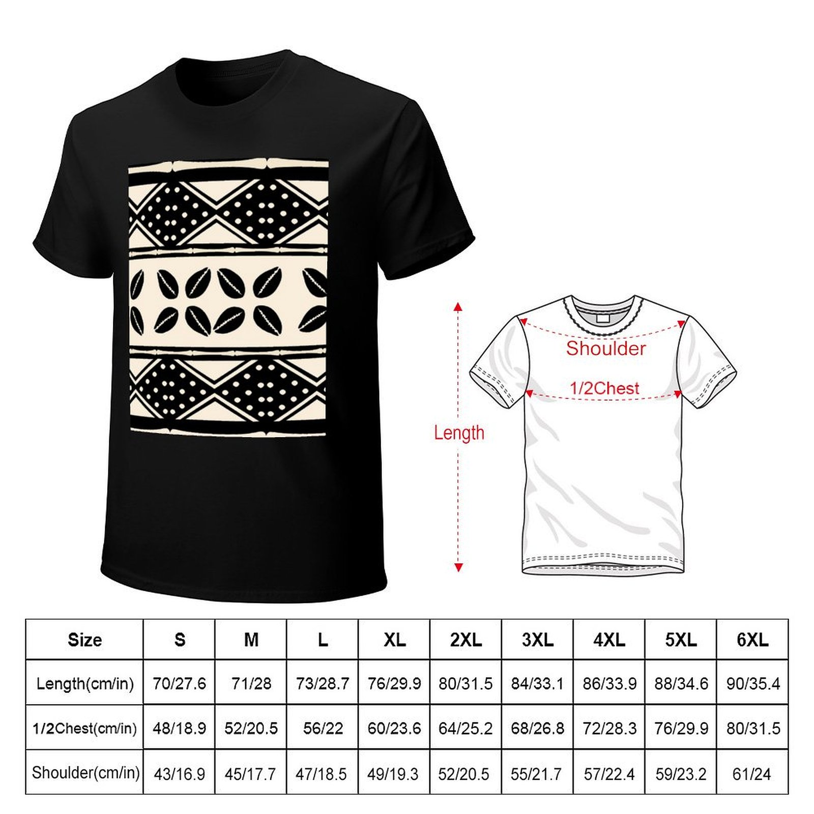 Afrika soyut çamur bezi desenl - Mudcloth Print Top incelemesi ve fiyatı