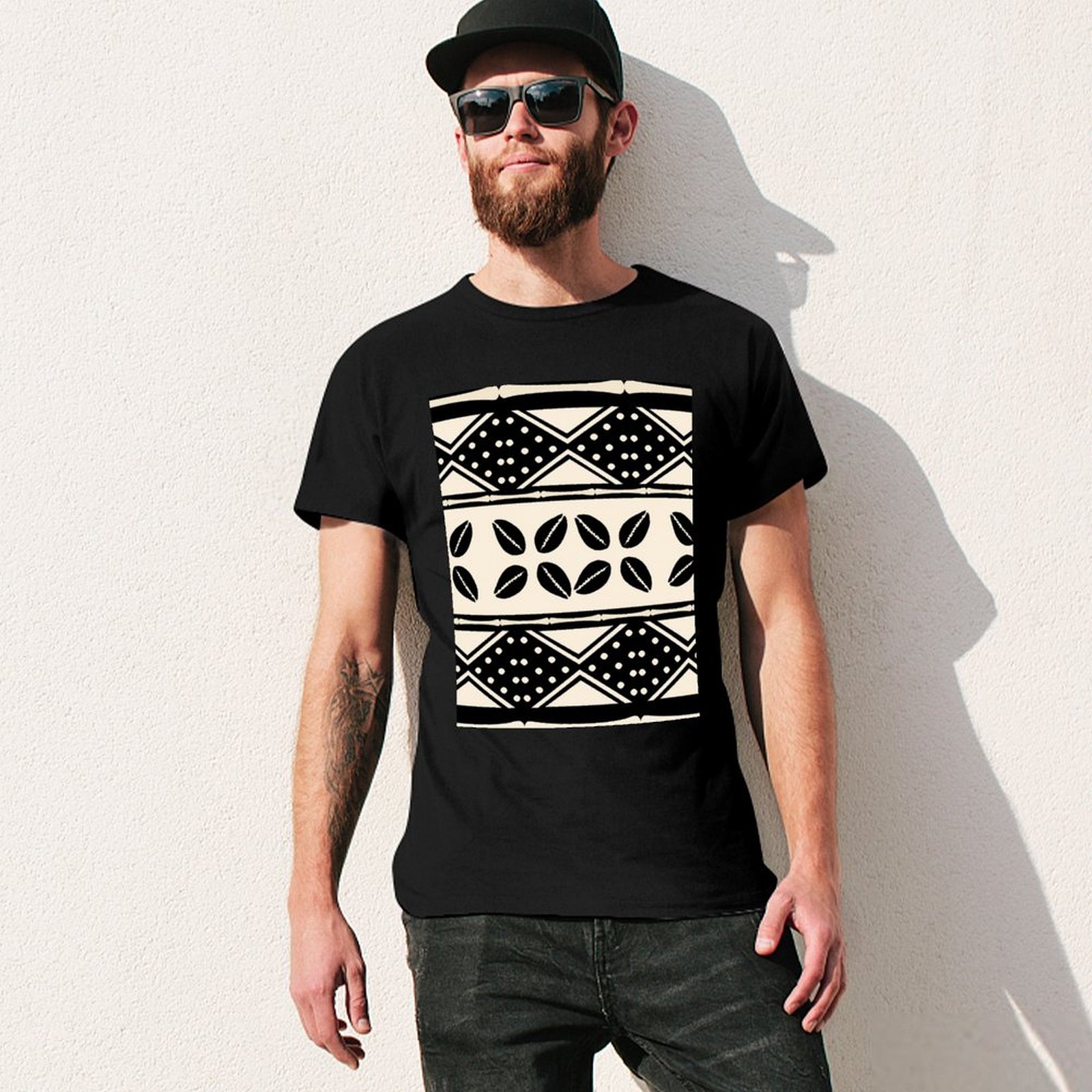 Afrika soyut çamur bezi desenl - Mudcloth Print Top incelemesi ve fiyatı
