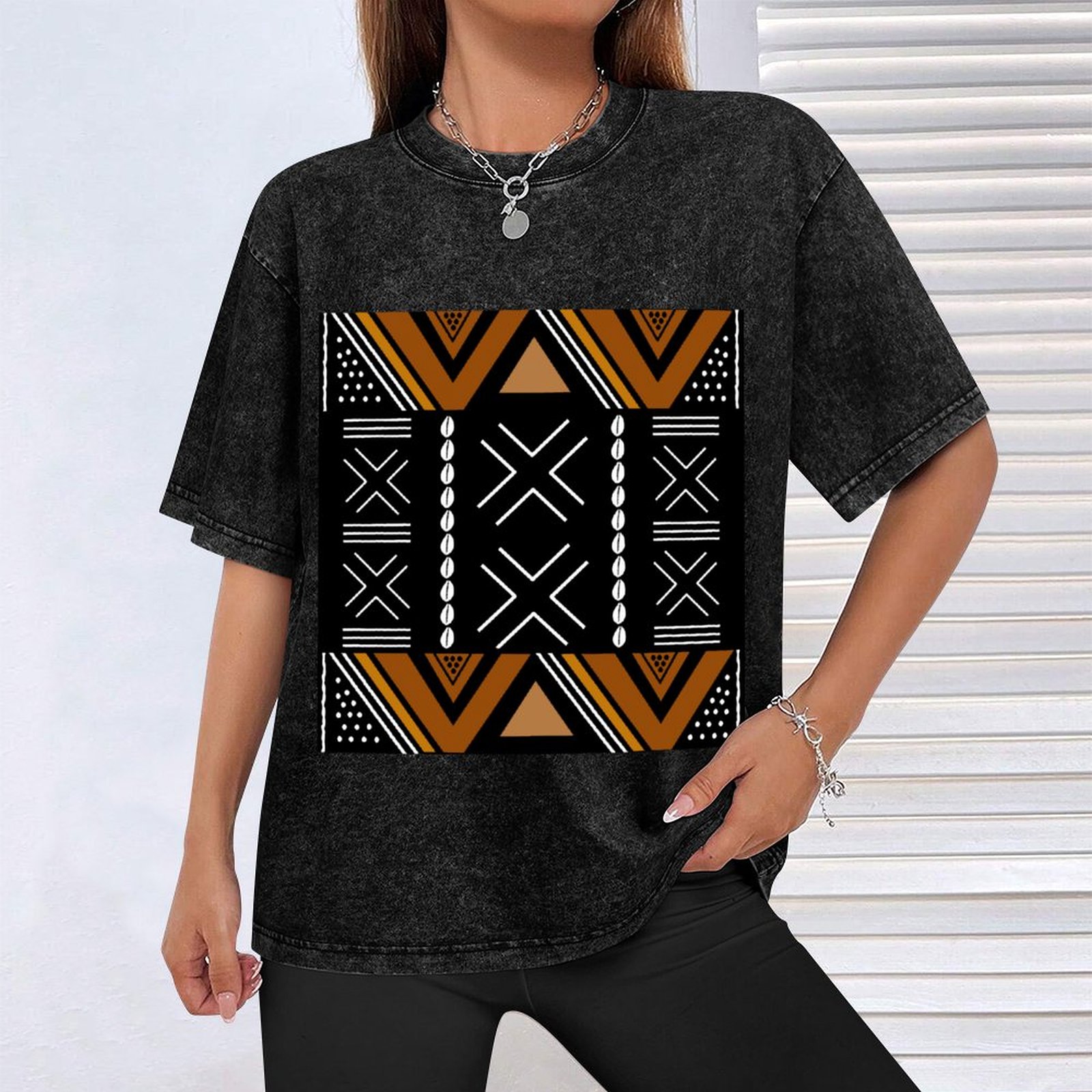 Afrika Çamur Bezi Bogolan Tasa - Mudcloth Print Top incelemesi ve fiyatı