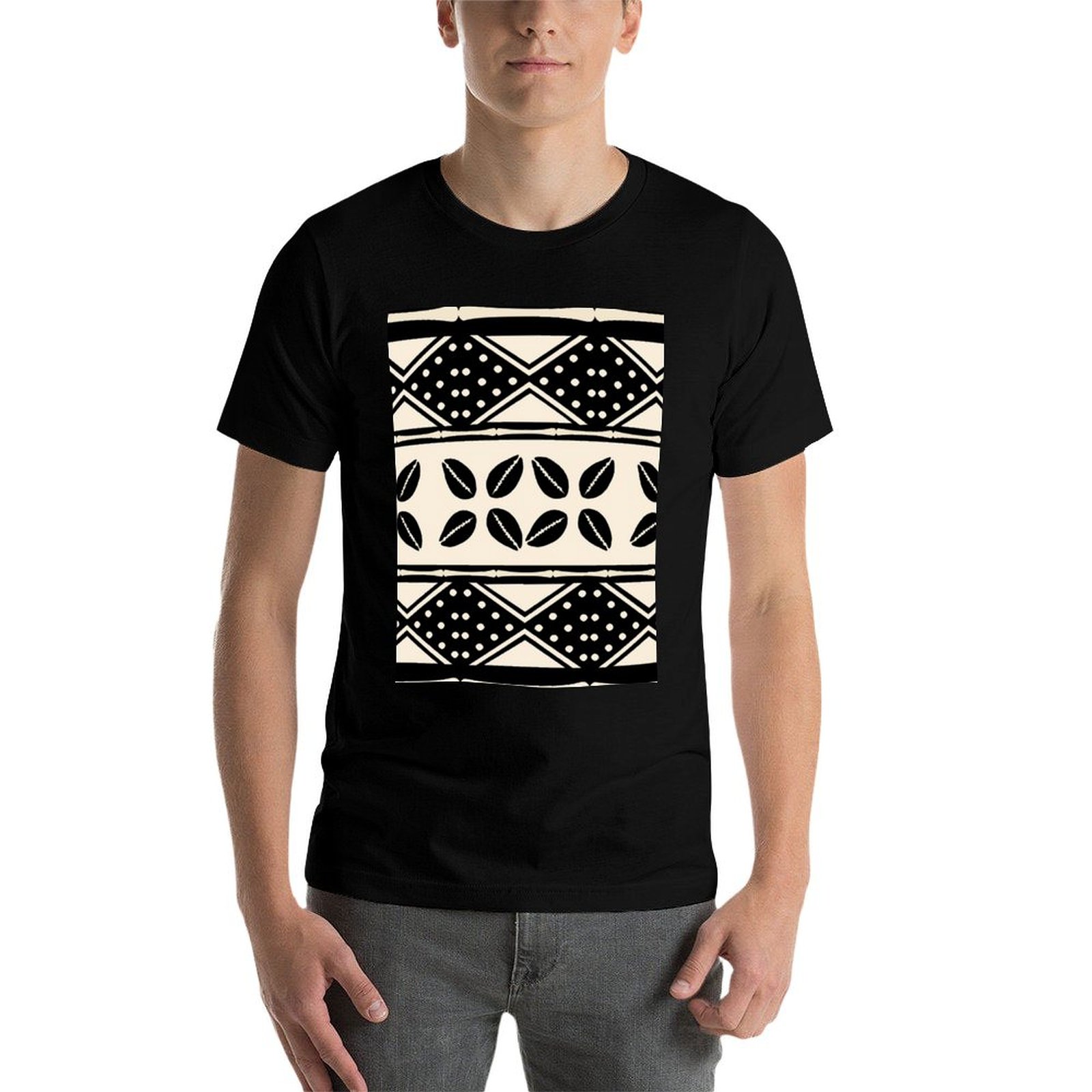 Afrika soyut çamur kumaş desen - Mudcloth Print Top incelemesi ve fiyatı