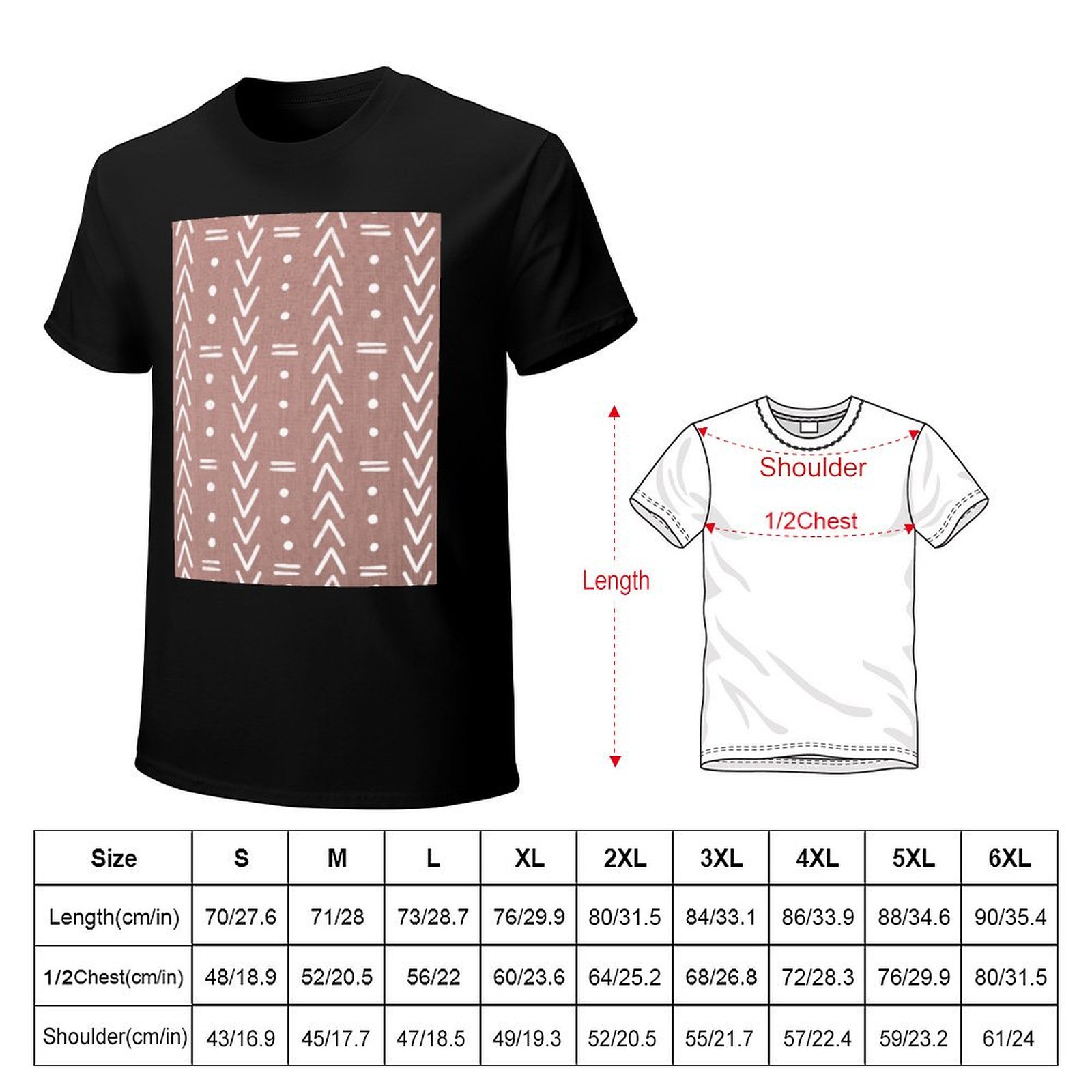 Beyaz Geometrik Şekiller ve Pe - Mudcloth Print Top incelemesi ve fiyatı