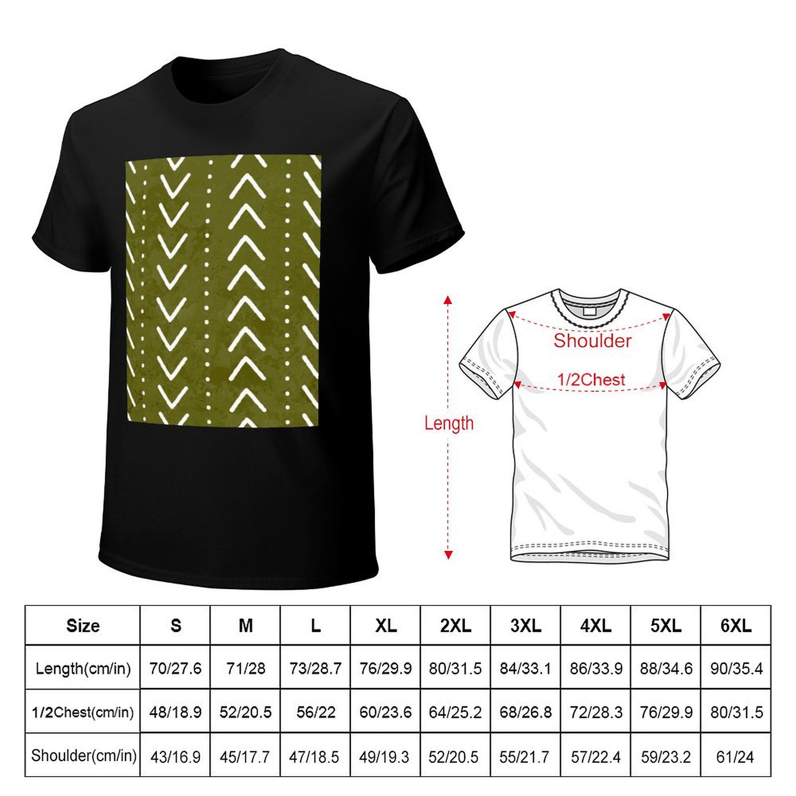 Zeytin Yeşili Çamur Bezi Ok De - Mudcloth Print Top incelemesi ve fiyatı