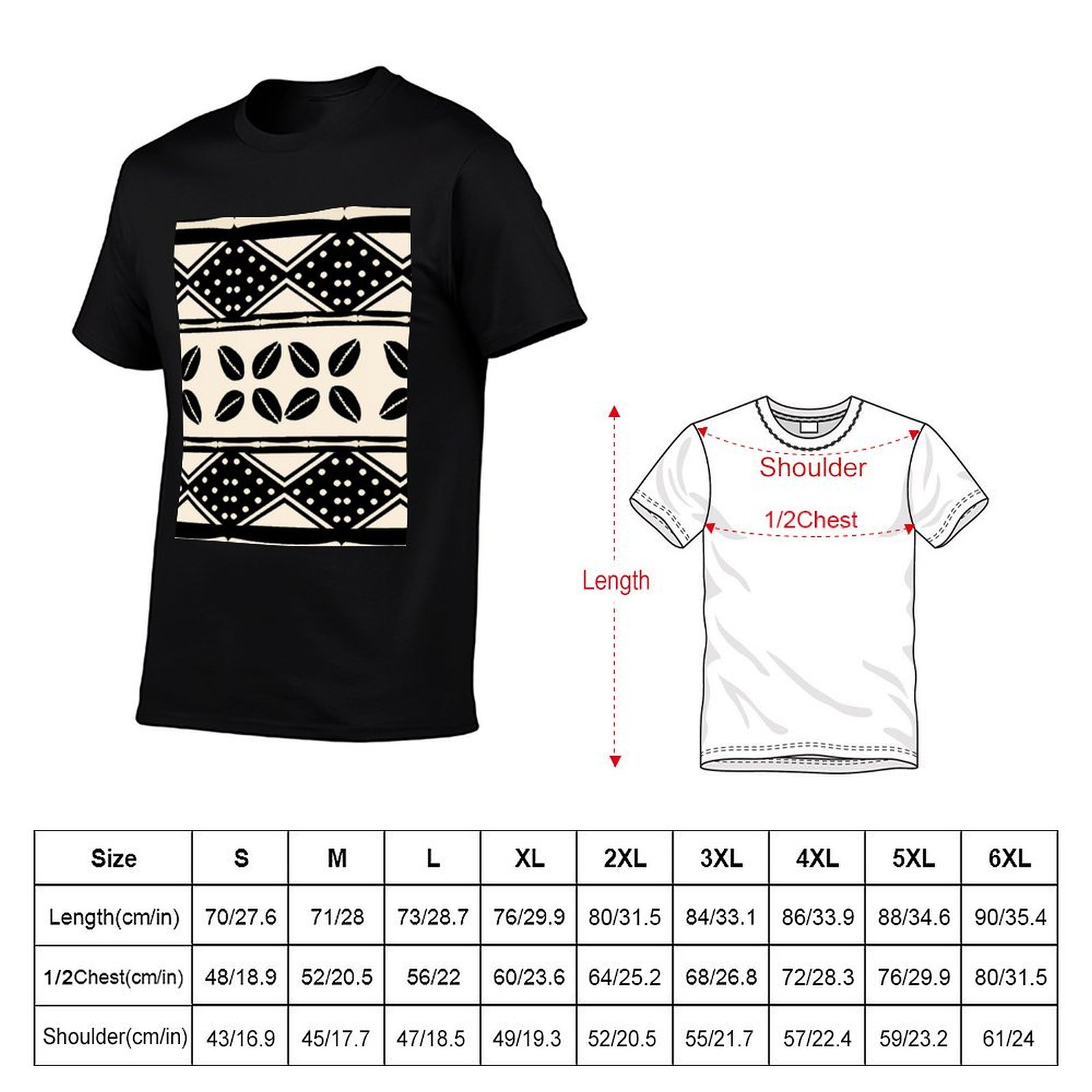 Afrika soyut çamur kumaş desen - Mudcloth Print Top incelemesi ve fiyatı
