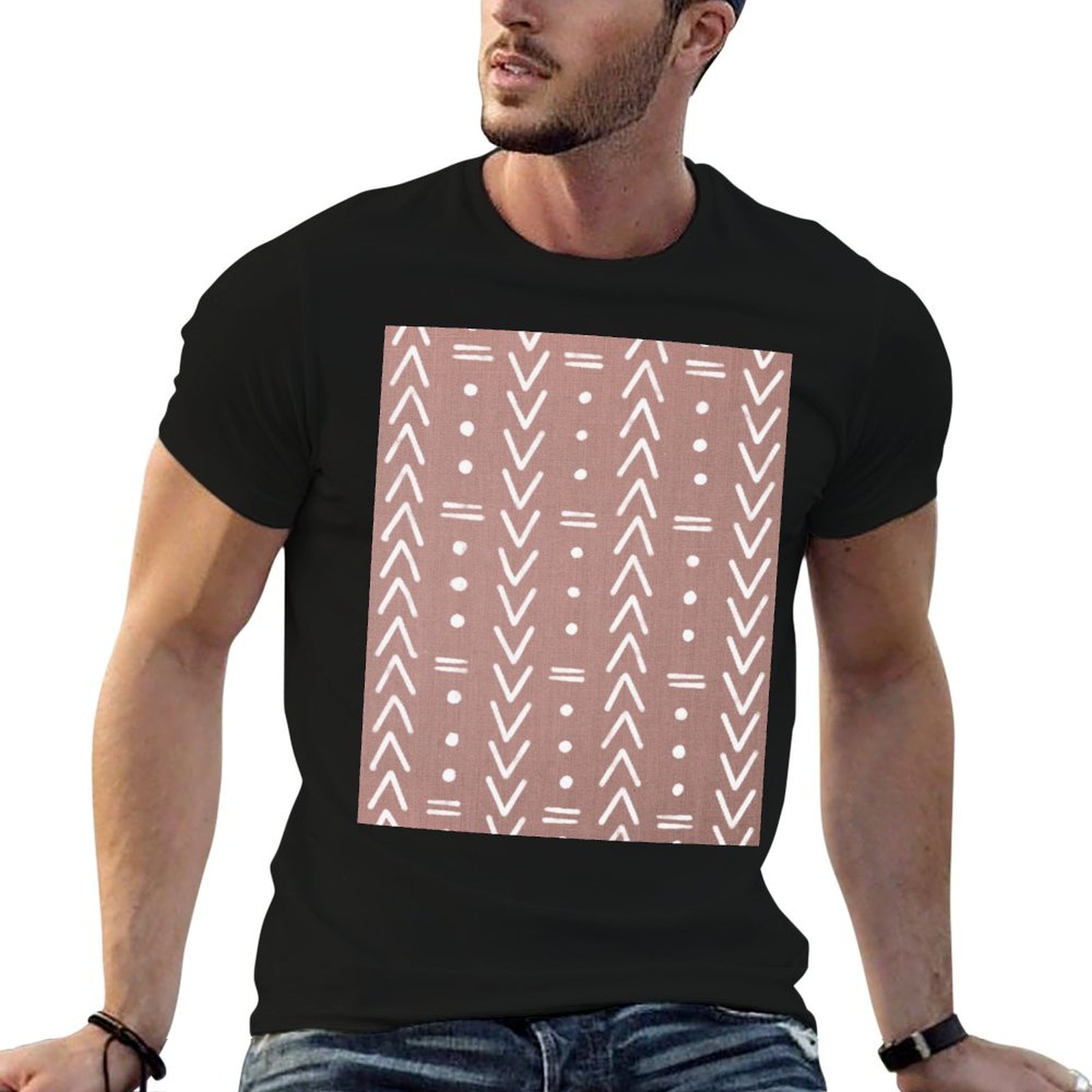 Çamurluk Bezi Beyaz Geometrik  - Mudcloth Print Top incelemesi ve fiyatı