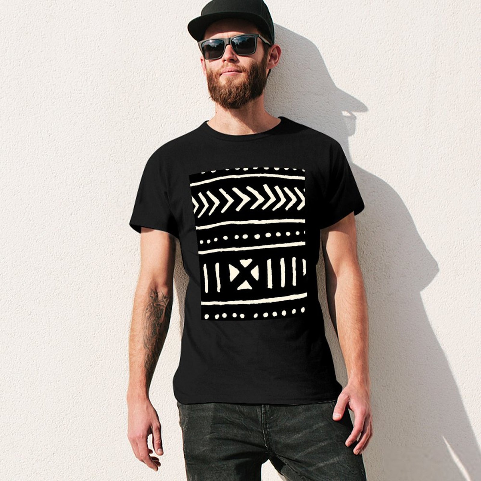 Afrika çamur bezi siyah beyaz  - Mudcloth Print Top incelemesi ve fiyatı