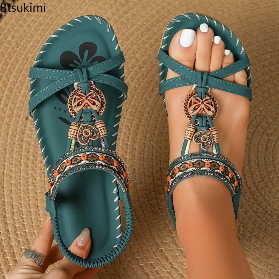 Kadın Bohemian Sandalet Açık P - Ethnic And Fashion incelemesi ve fiyatı