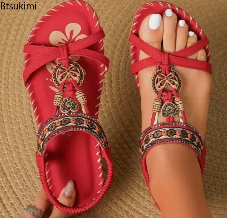 Kadın Bohemian Sandalet Açık P - Ethnic And Fashion incelemesi ve fiyatı