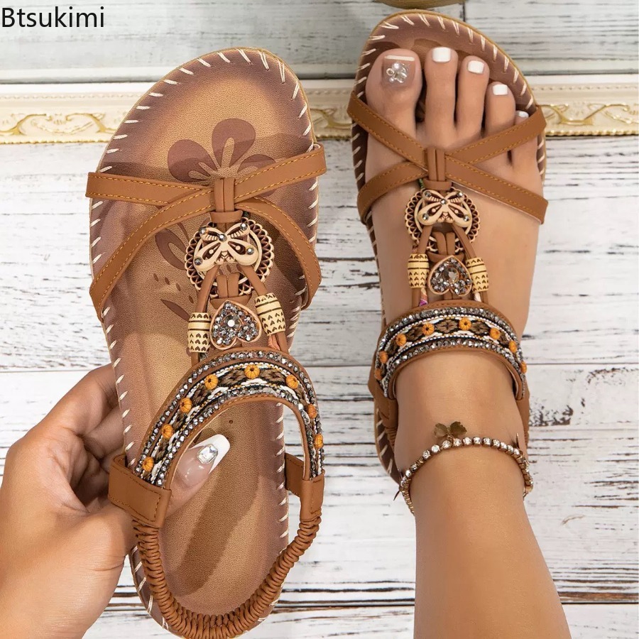 Kadın Bohemian Sandalet Açık P - Ethnic And Fashion incelemesi ve fiyatı